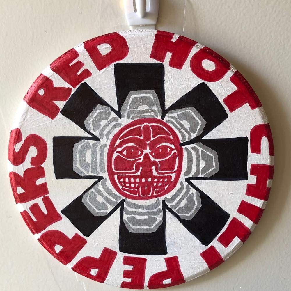 Red Hot Chili Peppers hand made wall decoration